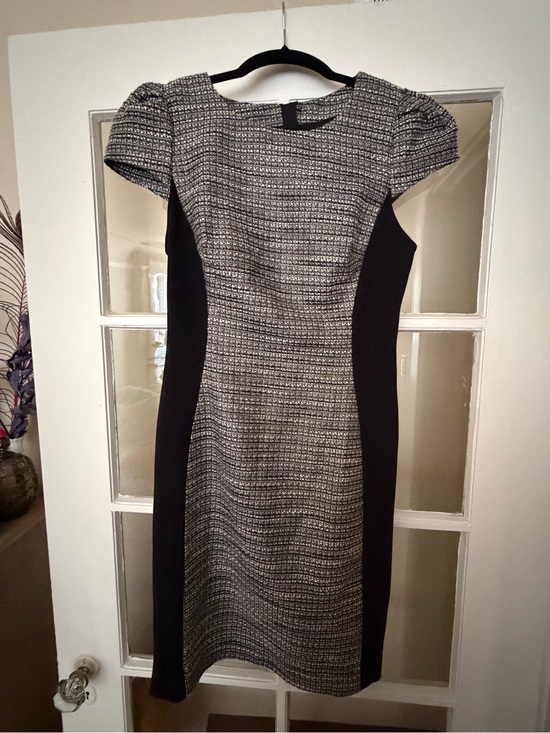 Moulinette Soeurs Dresses & Skirts - Anthropologie Moulinette Soeurs Black and Gray Midi Sheath Dress from